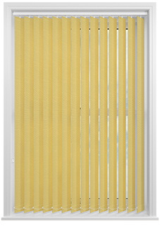 Savona, Lustrous Yellow - Vertical Blind